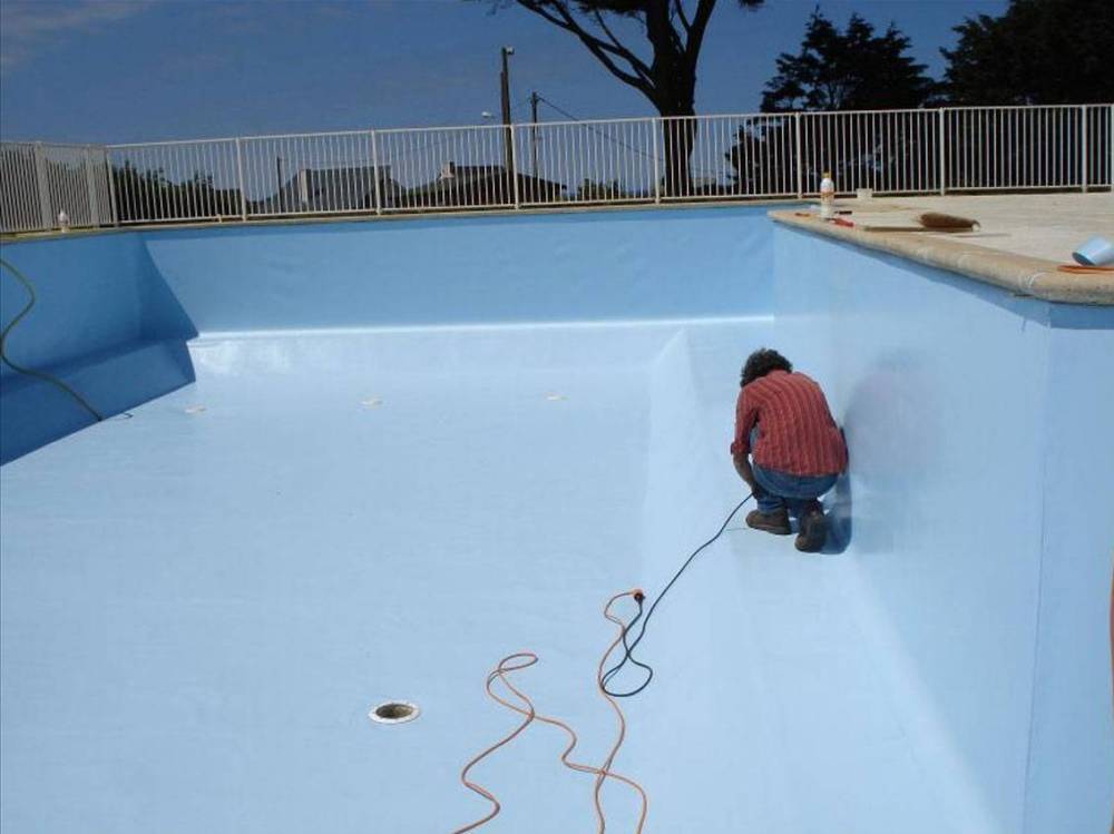 Finition d'un changement de liner