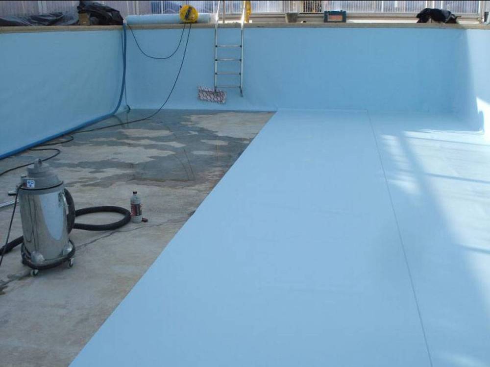 Réalisation d'une pose de liner